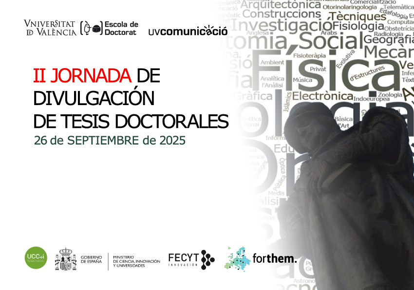 Cartel de la “II Jornada de Divulgación de Tesis Doctorales”